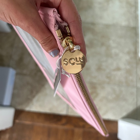 NWT Stoney Clover Lane flat pouch, pink - Picture 3 of 3